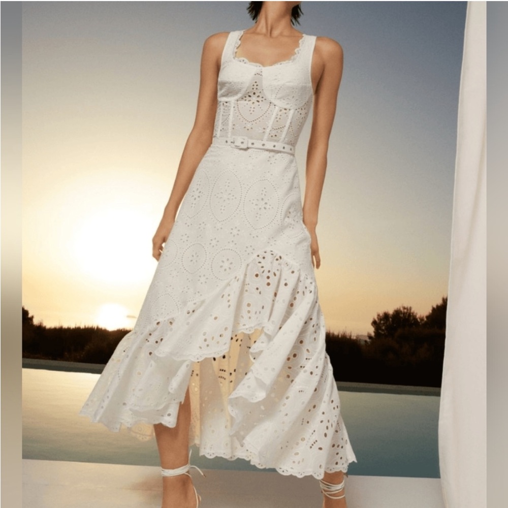 Charo Ruiz Ibiza white tatyana dress